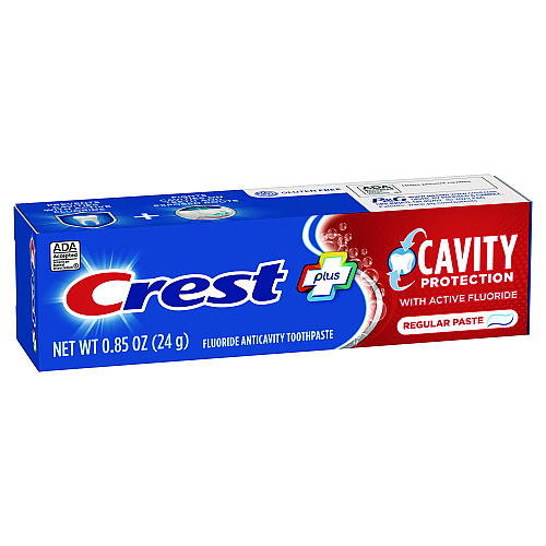 Crest Cavity Protection Toothpaste, Personal Size, 0.85 oz Tube, 240/Carton (09596)