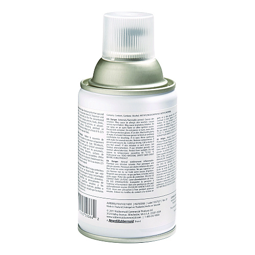 Rubbermaid Commercial TC Microburst 9000 Air Freshener Refill, Linen Fresh, 5.3 oz Aerosol Spray, 4/Carton (4012441)