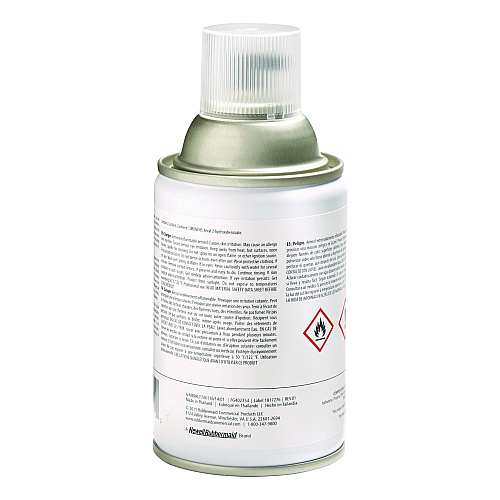 Rubbermaid Commercial TC Microburst 9000 Air Freshener Refill, Linen Fresh, 5.3 oz Aerosol Spray, 4/Carton (4012441)
