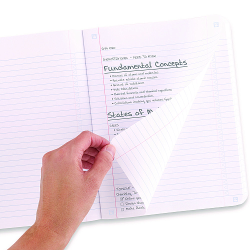 Five Star Composition Book, Medium/College Rule, Randomly Assorted Cover Color, (80) 9.75 x 7.5 Sheets (850065)