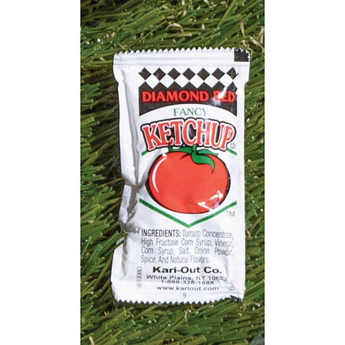 Kari-Out Sauce, Ketchup, 8 g Packet, 1,000/Carton (1810080)