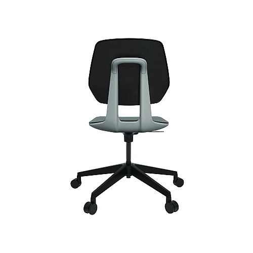 Safco Commute Chair T-Bar Arm Set, Black, 2/Set (7829BL)