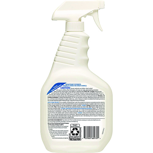 Clorox Healthcare Bleach Germicidal Cleaner, 32 oz Spray Bottle (68970EA)