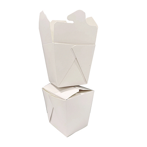 Kari-Out Food Pail, 26 oz, 3.63 x 3 x 3.5, White, Paper, 400/Carton (3103026)