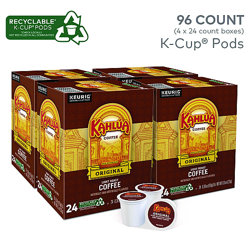 Keurig Kahlua Original K-Cups, 24/Box, 4 Box/Carton (PB4141CT