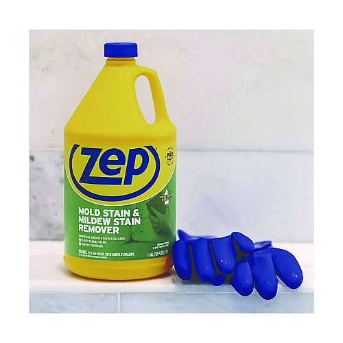 Zep Commercial Mold Stain and Mildew Stain Remover, 1 gal, 4/Carton (ZUMILDEW128C)