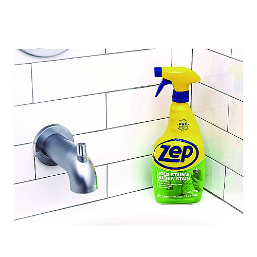 Zep Commercial Mold Stain and Mildew Stain Remover, 32 oz Spray Bottle, 12/Carton (ZUMILDEW32CT)