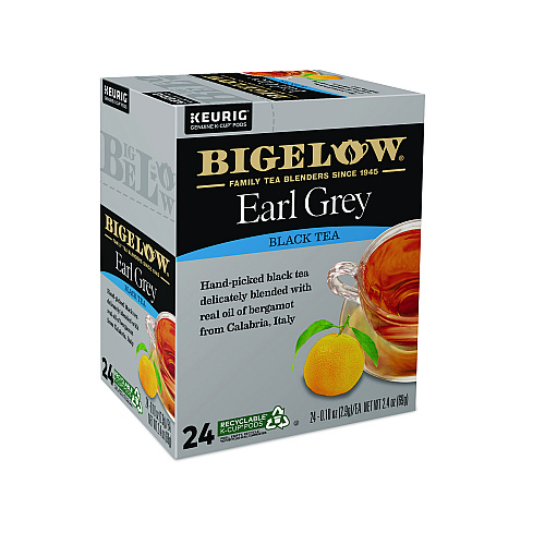 Bigelow Earl Grey Tea K-Cup Pack, 24/Box (6082)