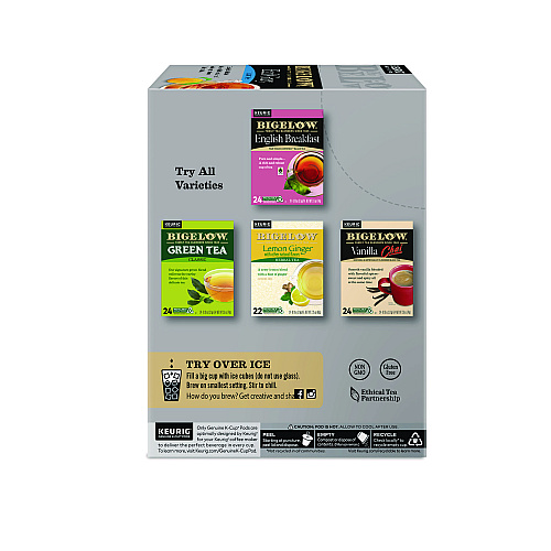 Bigelow Earl Grey Tea K-Cup Pack, 24/Box (6082)