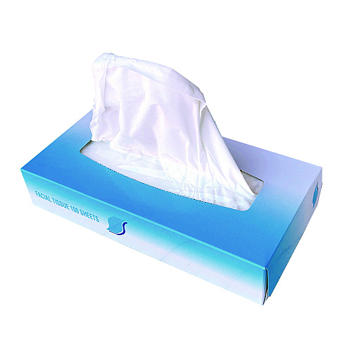GEN&reg; Flat Box Facial Tissue, 2-Ply, 100 Sheets, 30 Boxes (GEN6501)