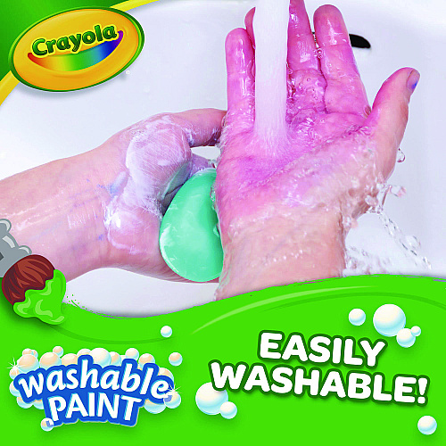 Crayola Washable Paint, Blue, 1 gal Bottle (542128042)