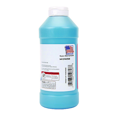 Crayola Premier Tempera Paint, Turquoise, 16 oz Bottle (541216048)