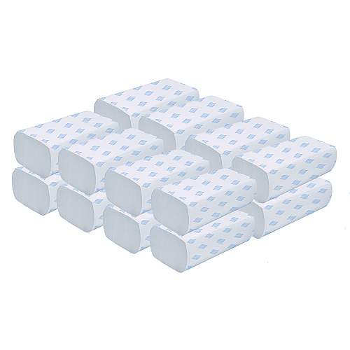 GEN Multifold Towels, 1-Ply, 9.25 x 9.05, White, 250/Pack, 16 Packs/Carton (GEN5301)