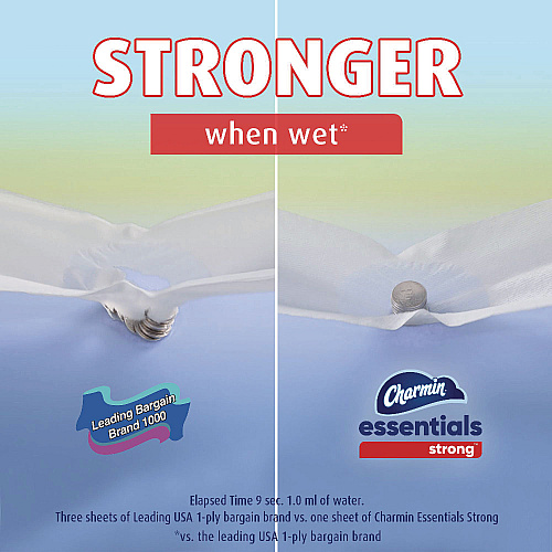 Charmin&reg; Essentials Standard Toilet Paper, 1-Ply, 429 Sheets, 36 Rolls (05044)