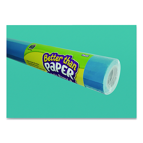 Teacher Created Resources Better Than Paper Bulletin Board Roll, 4 ft x 12 ft, Teal (77368)