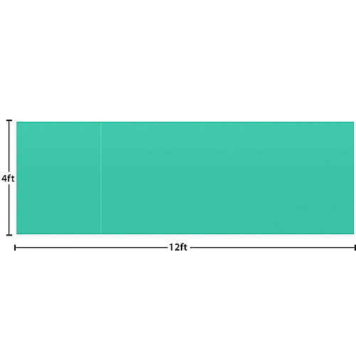 Teacher Created Resources Better Than Paper Bulletin Board Roll, 4 ft x 12 ft, Teal (77368)