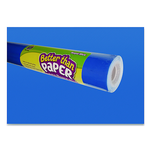 Teacher Created Resources Better Than Paper Bulletin Board Roll, 4 ft x 12 ft, Royal Blue (77370)