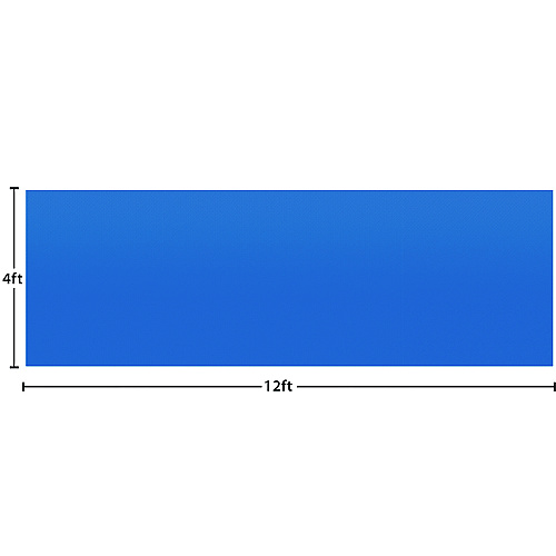 Teacher Created Resources Better Than Paper Bulletin Board Roll, 4 ft x 12 ft, Royal Blue (77370)