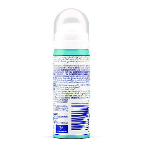 LYSOL Disinfectant Spray To Go, Crisp Linen Scent, 1.5 oz Aerosol Spray, 12/Carton (99923CT)