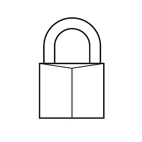 Master Lock Three-Pin Brass Tumbler Locks, 0.75" Wide, 2 Locks and 2 Keys, 2/Pack (120T)