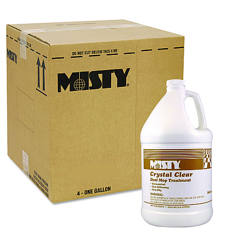 Misty Dust Mop Treatment, Attracts Dirt, Non-Oily, Grapefruit Scent, 1gal, 4/Carton (1003411)