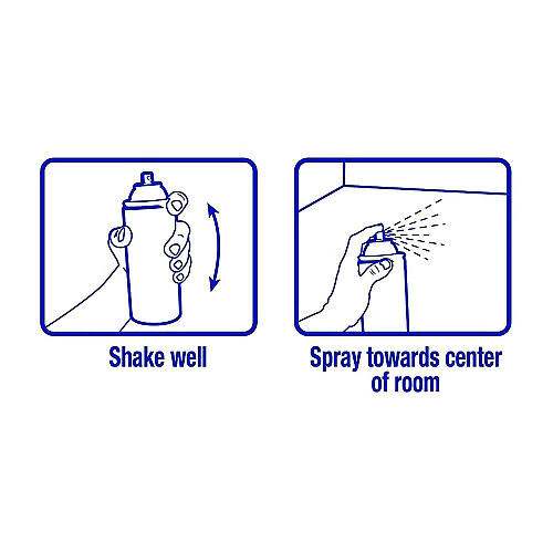 Misty Handheld Air Deodorizer, Summer Breeze, 10 oz Aerosol Spray, 12/Carton (1001868)