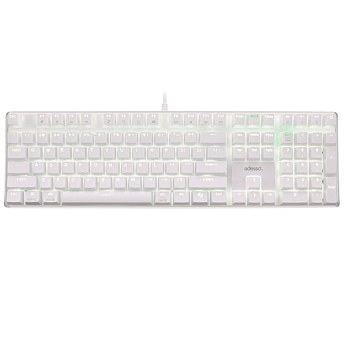 Adesso EasyTouch 680UW Keyboard, White (AKB680UW)
