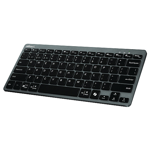 Adesso WKB-7000 Keyboard, Gray/Black