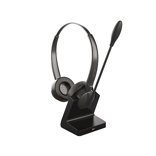Adesso Xtream P400B Wireless Bluetooth Multimedia Headset, Binaural, Over the Head