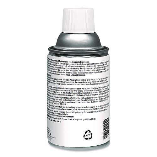 TimeMist Premium Metered Air Freshener Refill, Spring Flowers, 6.6 oz Aerosol Spray (1042712EA)