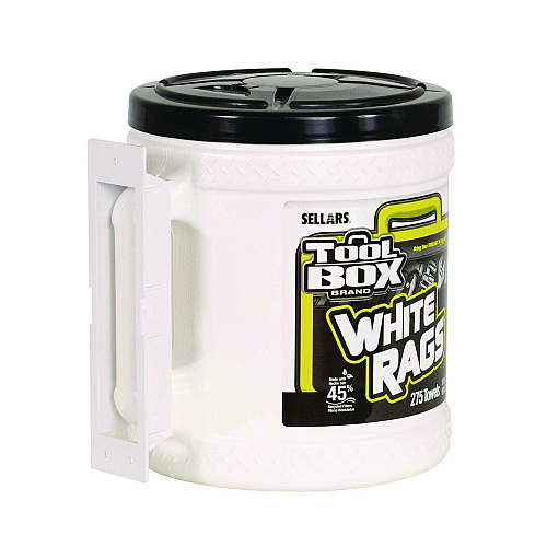 TOOLBOX Z300 Wipers Big Grip Dispenser, 1-Ply, 10 x 12, White, 2/Carton (20420)