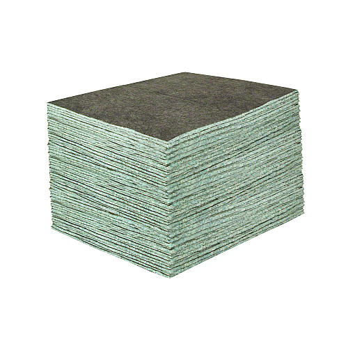 TOOLBOX DuraSoak Universal Sorbents Medium Duty Pad, 0.26 gal, 15 x 19, 100/Carton (23200)