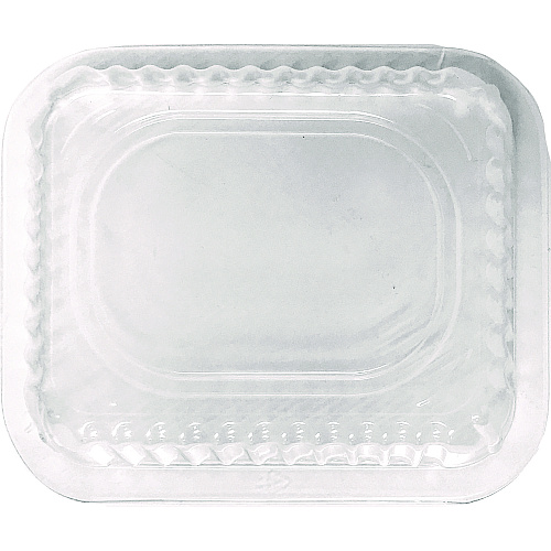 HFA Plastic Dome Lids, Fits 1 lb Oblong Pan, Clear, 1,000/Carton (2059DL)