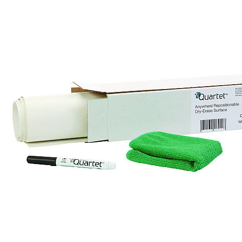 Quartet Anywhere Repositionable Dry-Erase Surface, 24 x 36, White Surface (R85532)