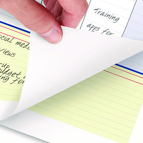AT-A-GLANCE QuickNotes Wall Calendar, 12 x 17, White/Blue/Yellow Sheets, 12-Month (Jan to Dec): 2026 (PM5228)