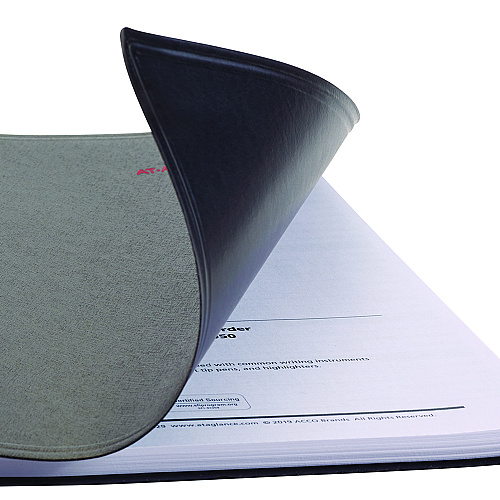 AT-A-GLANCE 800 Range Weekly/Monthly Appointment Book, 11 x 8.25, Black Cover, 12-Month (Jan to Dec): 2026 (7086405)