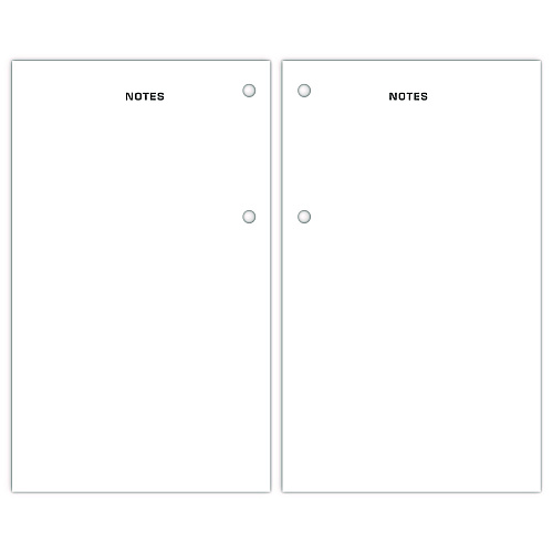 AT-A-GLANCE Two-Color Desk Calendar Refill, 3.5 x 6, White Sheets, 12-Month (Jan to Dec): 2026 (E01750)