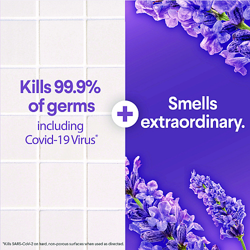 Clorox Scentiva Disinfecting Multi-Surface Cleaner, Tuscan Lavender and Jasmine, 32 oz, 9/Carton (60523CT)