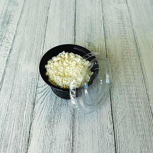 Boardwalk&reg; Souffle/Portion Cup Lids, Fits 3.25 oz. to 5.5 oz. Portion Cups, Clear, 2,500/Pack (BWKPRTLID4)