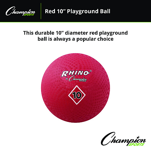 Champion Sports Playground Ball, 10