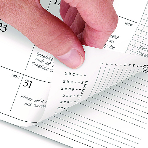 AT-A-GLANCE Executive Weekly/Monthly Planner Refill with Hourly Appointments, 8.75 x 6.88, White Sheets, 12-Month (Jan to Dec): 2026 (7090810)