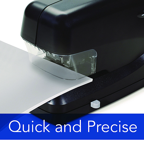 Swingline High-Capacity Flat Clinch Electric Stapler, 70-Sheet Capacity, Black (69270)