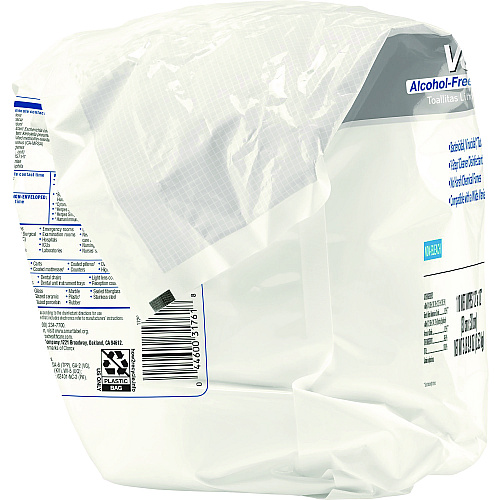 Clorox Healthcare VersaSure Cleaner Disinfectant Wipes, 1-Ply, 12 x 12, Fragranced, White, 110/Pouch (31761EA)
