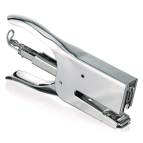 Rapid Classic K1 Plier Stapler, 50-Sheet Capacity, 0.25" to 0.31" Staples, 2" Throat, Chrome (90119)