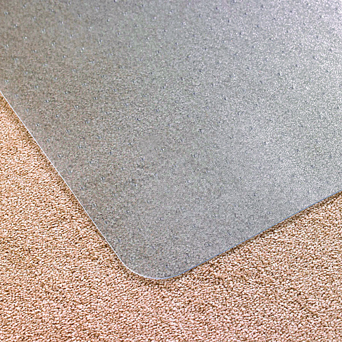 Floortex Cleartex Advantagemat Phthalate Free PVC Chair Mat for Low Pile Carpets, 45" w x 53" l, Clear (PF1113425EV)