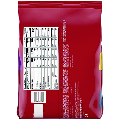 Mars Skittles, Starburst and Life Savers Fun Size Fruity Candy Assortment, 45.85 oz Bag, 135 Pieces, Individually Wrapped (29689)