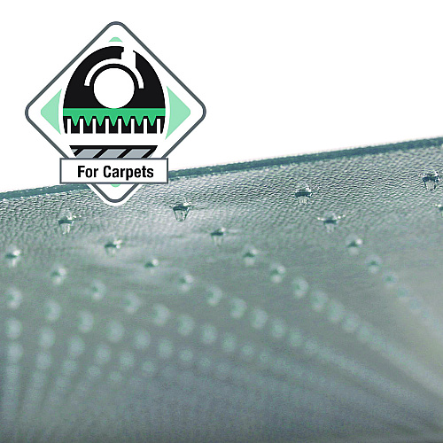Floortex Cleartex Ultimat XXL Polycarbonate Square General Office Mat for Carpets, 60 x 60, Clear (1115015023ER)