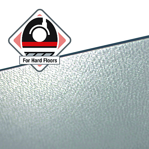 Floortex Cleartex Ultimat XXL Polycarbonate Chair Mat for Hard Floors, 60" w x 60" l, Clear (1215015019ER)
