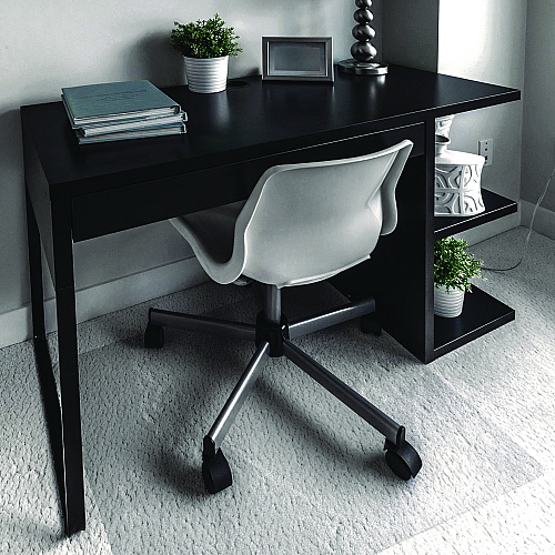 Floortex Cleartex Unomat Anti-Slip Chair Mat for Hard Floors/Flat Pile Carpets, 60" w  x 48" l, Clear (EC1215020ERA)