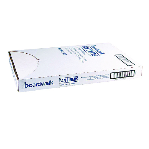 Boardwalk Grease-Proof Quilon Pan Liners, 24.5 x 16.63, 1,000/Carton
